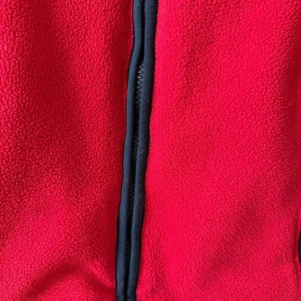 Vineyard Vines Fleece Vest Red and Blue Boys Size 6